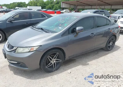 2014 Honda Civic Lx из США, поврежденный, VIN 19XFB2F56EE008492